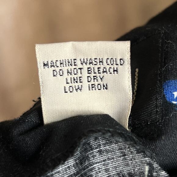 Vintage 90s Teddi Floral Butterfly Print Sleeveless Shift Dress Black Whimsigoth - Picture 5 of 7